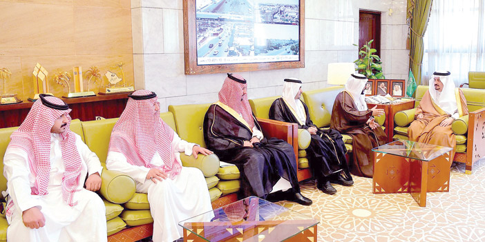  جانب من الاستقبال