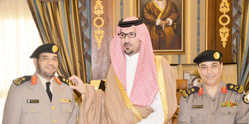  سموه يقلّد العطوي رتبة لواء