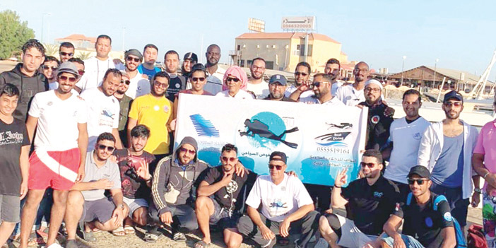 الغوص السياحي بينبع ينطلق بمشاركة 50 غواصًا 