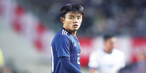  تاكيفوسا كوبو المهاجم الياباني الصاعد