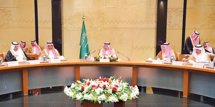  الأمير فيصل بن بندر خلال ترؤسة مجلس هيئة تطوير مدينة الرياض