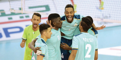  فرحة لاعبي الأخضر بالفوز