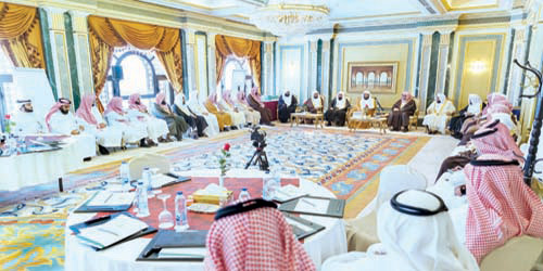  وزير العدل متحدثاً لقضاة الاستئناف