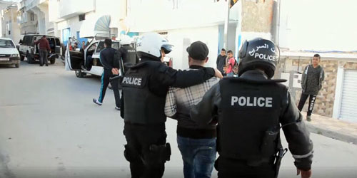إيقاف عنصرين مشتبه في انتمائهما لتنظيم إرهابي بتونس 