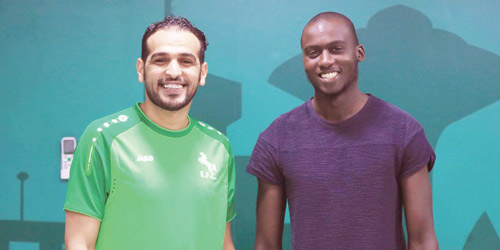  يامبيري بعد وصوله إلى الدمام