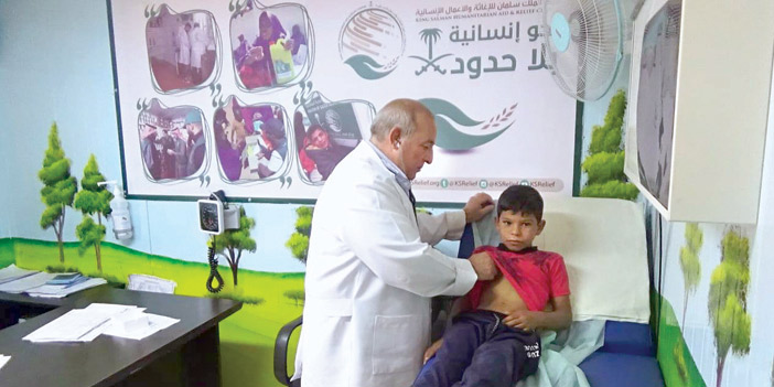 مركز الملك سلمان للإغاثة في مخيم الزعتري يتعامل مع 16 ألف حالة مرضية 