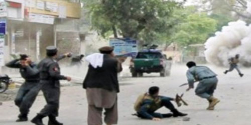 مصرع وإصابة 45 شخصًا إثر هجوم انتحاري في أفغانستان 