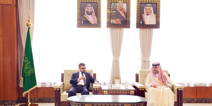  د. العساف مستقبلا رئيس الجهاز المركزي للرقابة اليمني