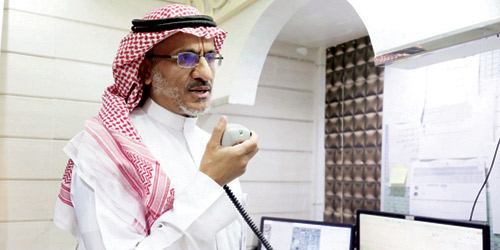  د. القاسم خلال تفقده المراكز الإسعافية