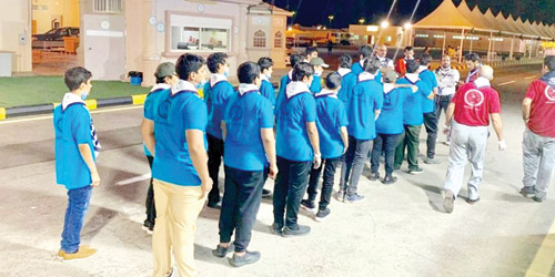  الفرق الكشفية بتعليم تبوك