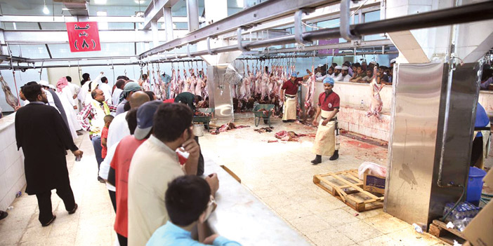  تنظيم استلام الأضاحي في المسالخ
