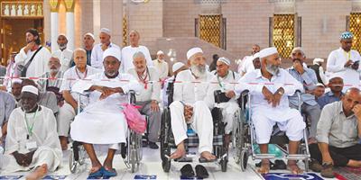 «شؤون المسجد النبوي»: 8 آلاف كرسي لخدمة كبار السن وذوي الإعاقة 