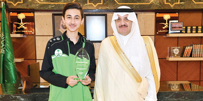  صورة تجمع الأمير سعود بن نايف مع خالد الغامدي