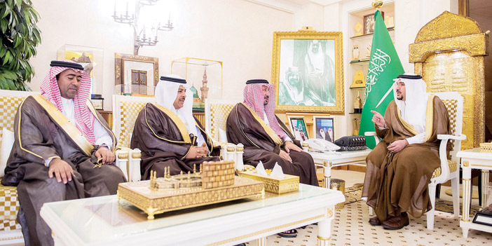  جانب من الاستقبال