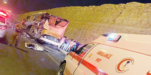  لقطات من الحادث