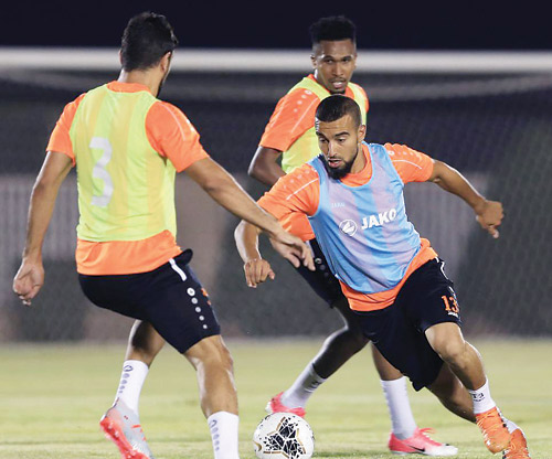   من تدريبات الاتفاق