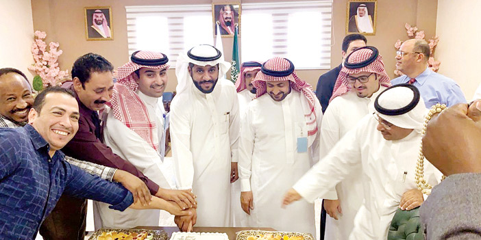  جانب من حفل المعايدة