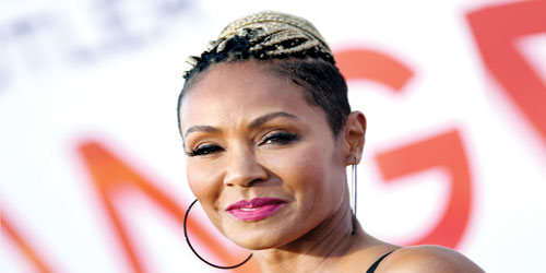 الممثلة جايدا بينكيت سميث تحضر عرض فيلم «Angel Has Fallen» 