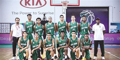 أخضر شباب السلة يواجه منتخب عمان 