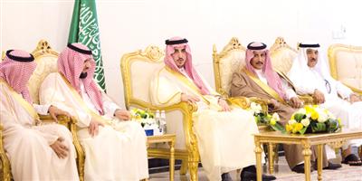 أمير منطقة الجوف يلتقي محافظ طبرجل ورؤساء المراكز والموظفين 