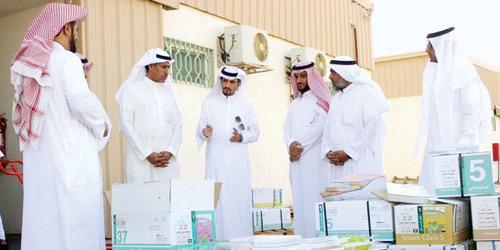   محمد الطريقي يشرف على ترحيل المقررات