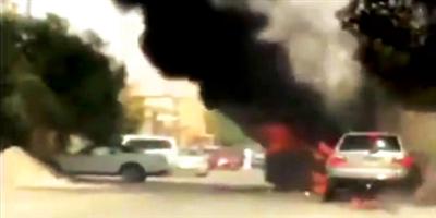 «مدني» الرياض: التعامل مع حريق مركبة السويدي تم بطريقة خاطئة 