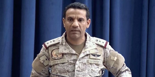 التحالف: الحوثي يطلق صاروخاً ويسقط في صعدة 