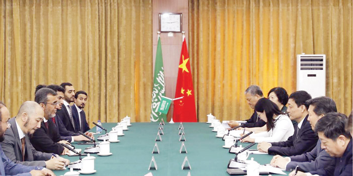  من اجتماع الوفد السعودي مع مسؤولي إدارة الرقابة على الأسواق في الصين