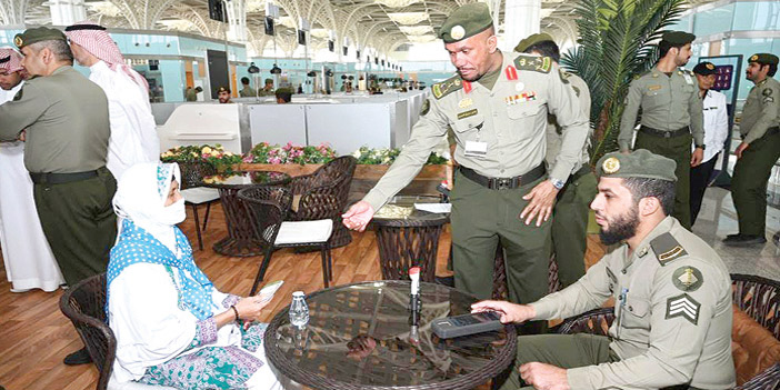  عملية إنهاء إجراءات الحجاج