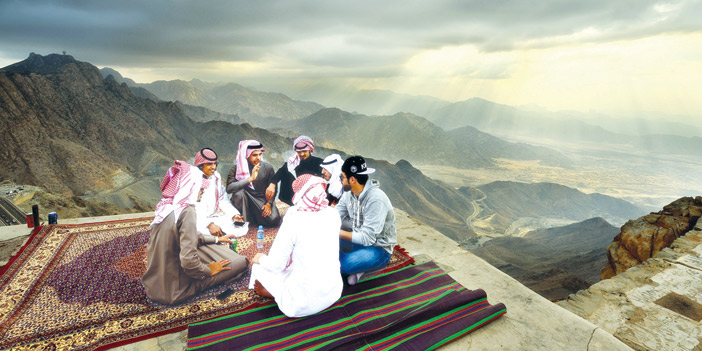  صورة من جبال الهدا للمصور عبدالرحمن المالكي