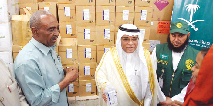 تسليم المساعدات الطبية السعودية للمستشفيات والمراكز الصحية في الخرطوم 
