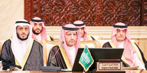  الكهموس خلال اجتماع رؤساء الأجهزة المسؤولة عن النزاهة في الخليج