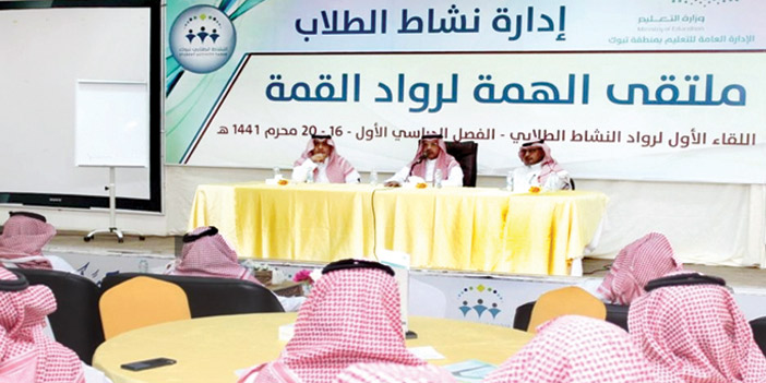  جانب من انطلاق الملتقى