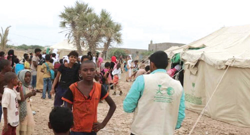 عبر مركز الملك سلمان للإغاثة 