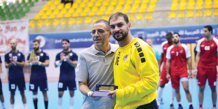  الحارس الوحده آل سالم أفضل لاعب في المباراة