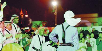 تراث المناطق بأرض الورد احتفاءً بيوم الوطن 