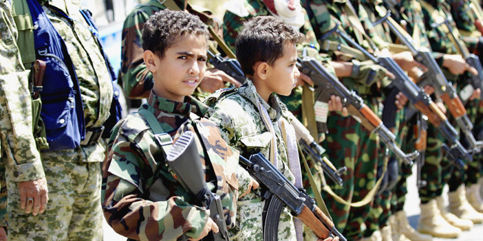  أطفال يمنيون تم تجنيدهم من قبل ميليشيا الحوثي