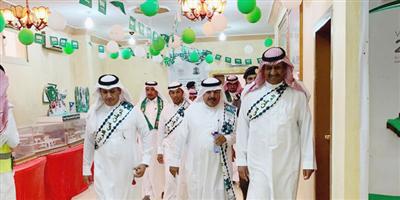 بلدية الروضة بحائل تحتفل باليوم الوطني الـ(89) 