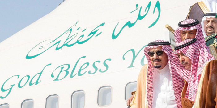  لقطات من مغادرة ووصول خادم الحرمين الشريفين للعاصمة الرياض