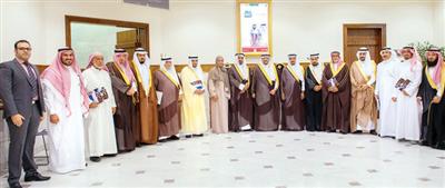 أمير منطقة القصيم يستقبل رئيس وأعضاء جمعية الناشرين السعوديين 