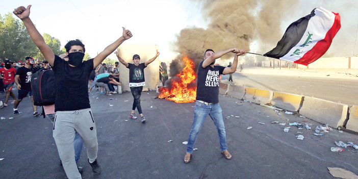 مئة قتيل وأربعة آلاف جريح حصيلة الاحتجاجات في العراق 