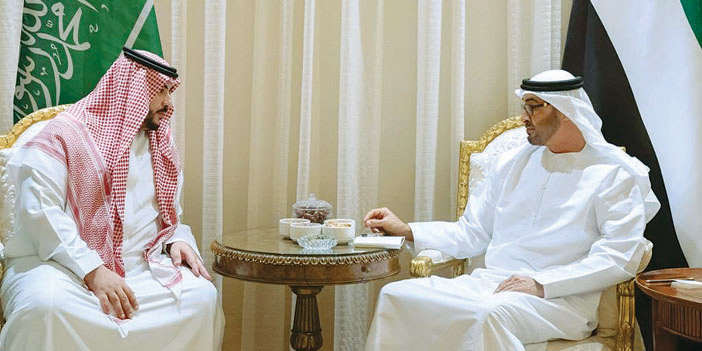  ولي عهد أبوظبي مستقبلا الأمير خالد بن سلمان