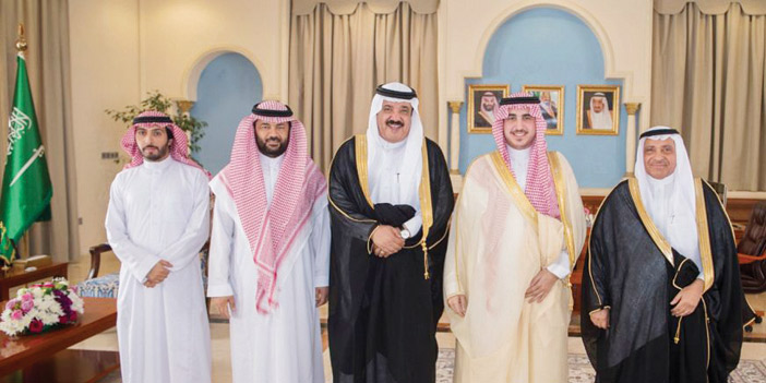  أمير الجوف في استقبال الفوزان