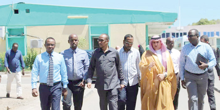 سفير المملكة لدى جيبوتي يزور مركز الأمير سلطان لغسل الكلى 