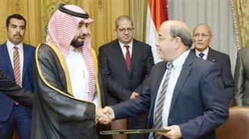 توقيع عقد اتفاق بين «الإنتاج الحربي» المصري وشركة سعودية 