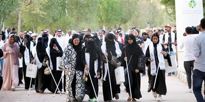 الاتحاد السعودي يقيم فعالية المشي بالتعاون مع جمعية كفيف 