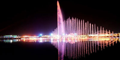 12 عرضاً يومياً لـ«النافورة الراقصة» 