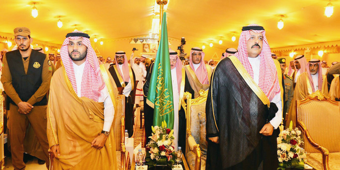 أمير منطقة حائل عبدالعزيز بن سعد بن عبدالعزيز ونائبه الأمير فيصل بن فهد بن مقرن