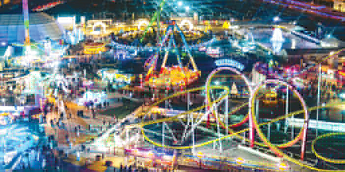 «وينتر وندرلاند».. ساحرة الملاهي 