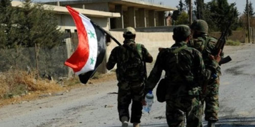 مقتل سبعة جنود من قوات النظام السوري وإصابة 14 آخرين بجراح 